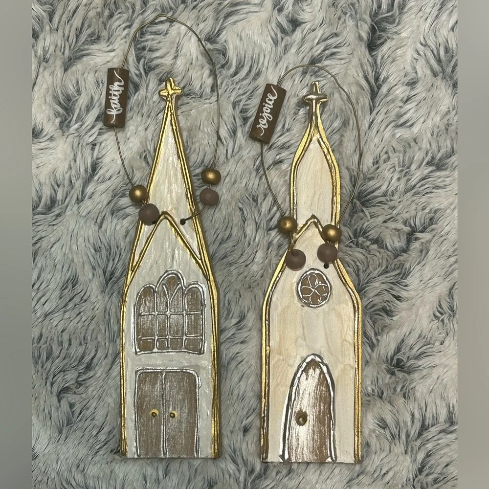 Carla Grogan by burton + Burton Wooden Ornaments